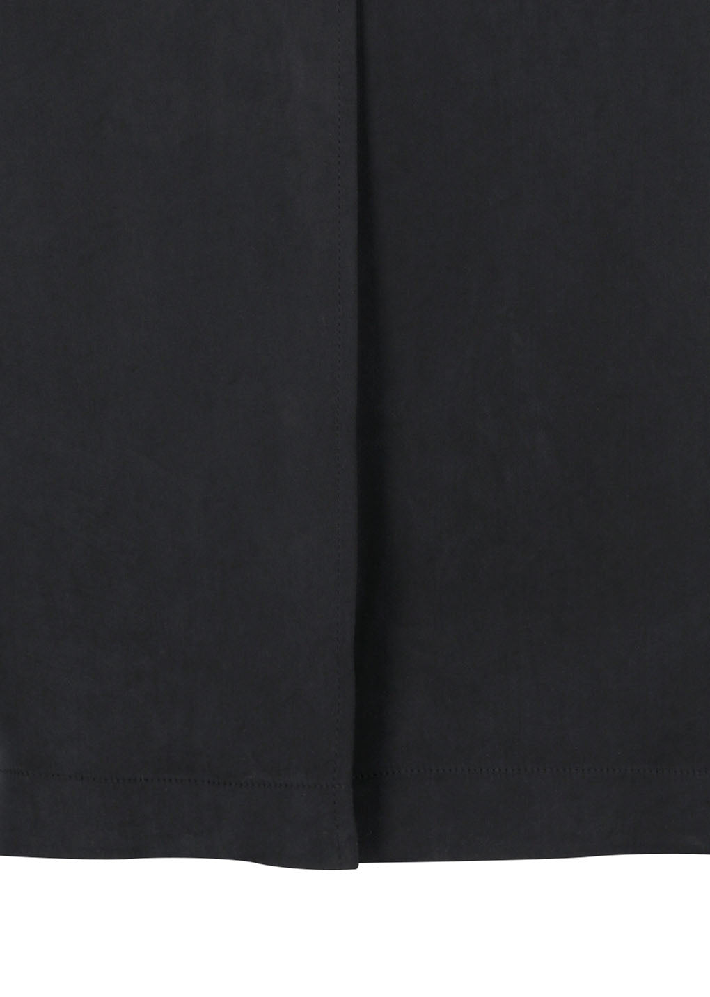 cupro oversize trench coat, black