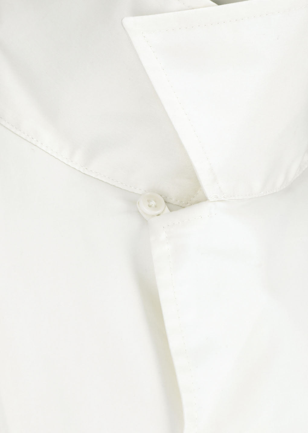 open collar shirt, ivory