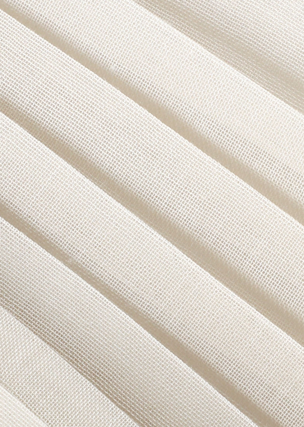 pleated mini skirt, beige