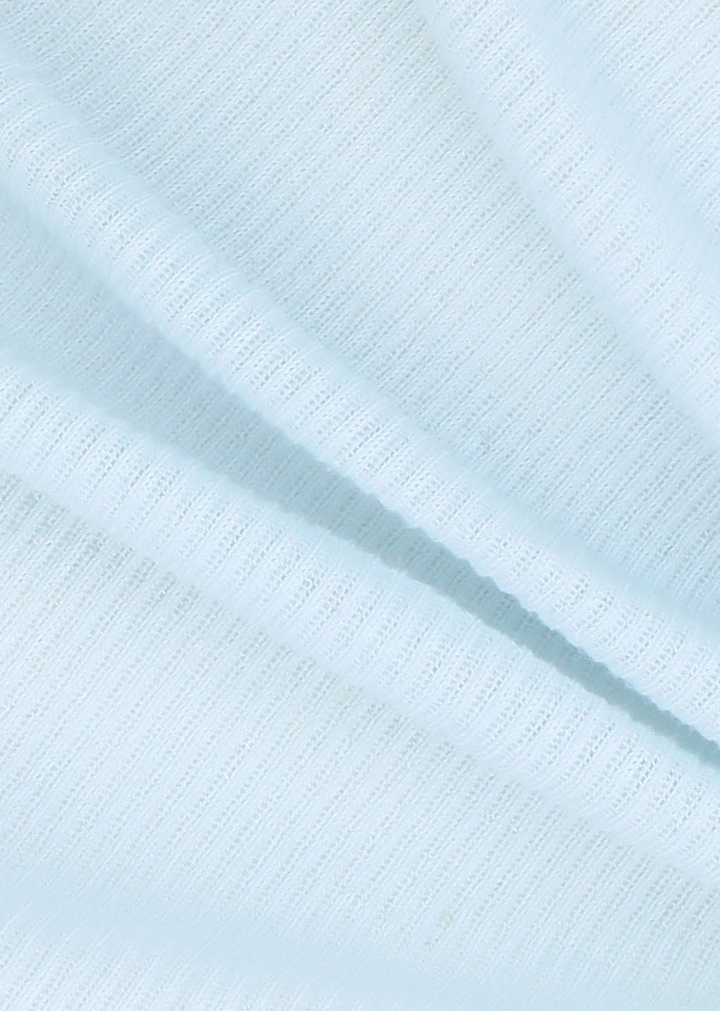 round short sleeve t-shirt, light blue