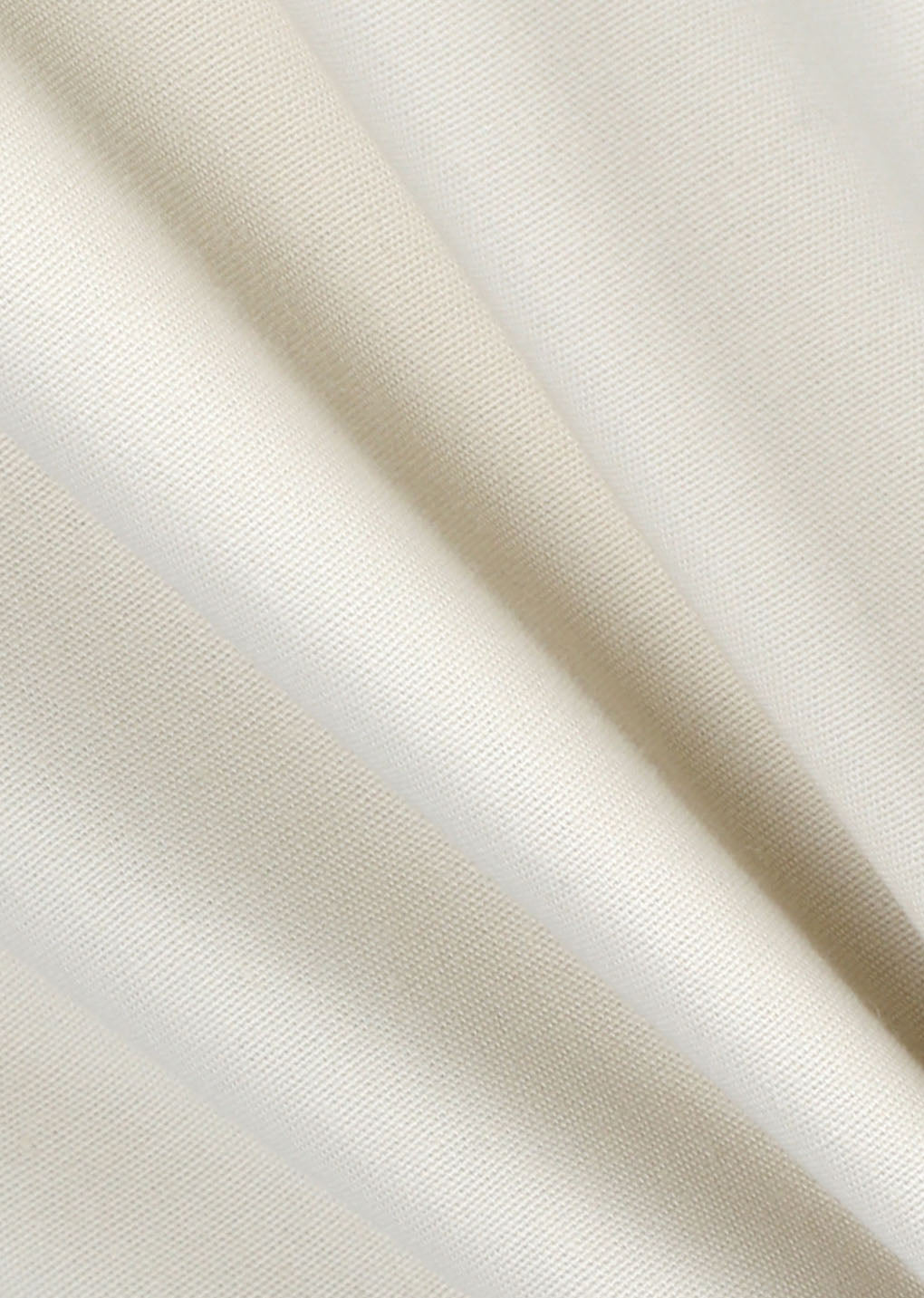 wide bermuda pants, ivory