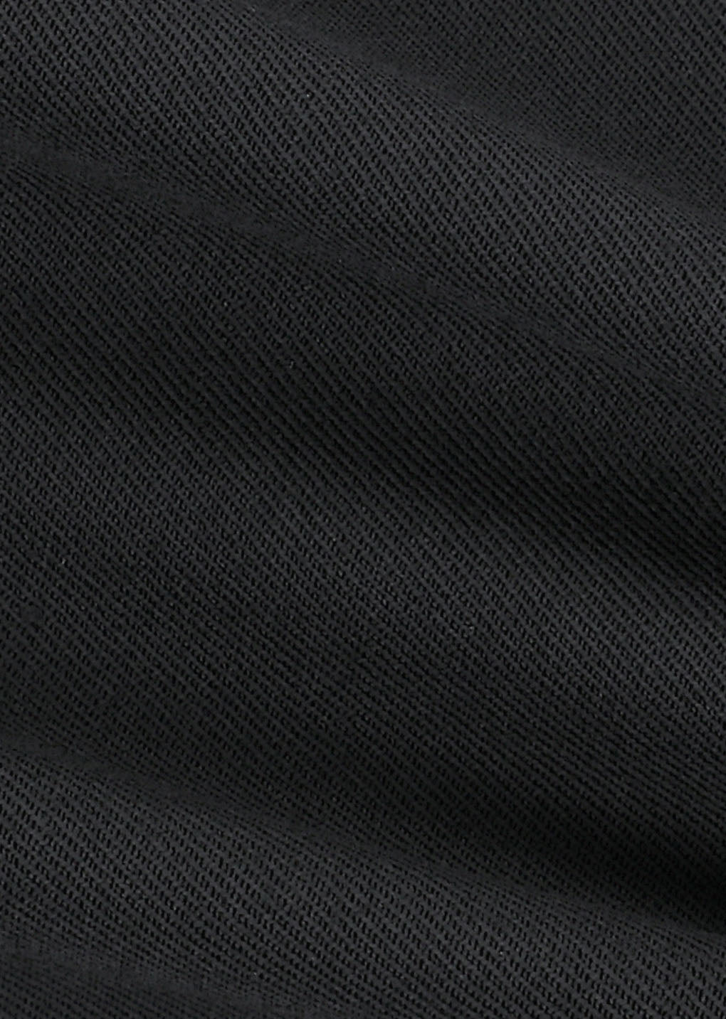 wide tuck pants, black