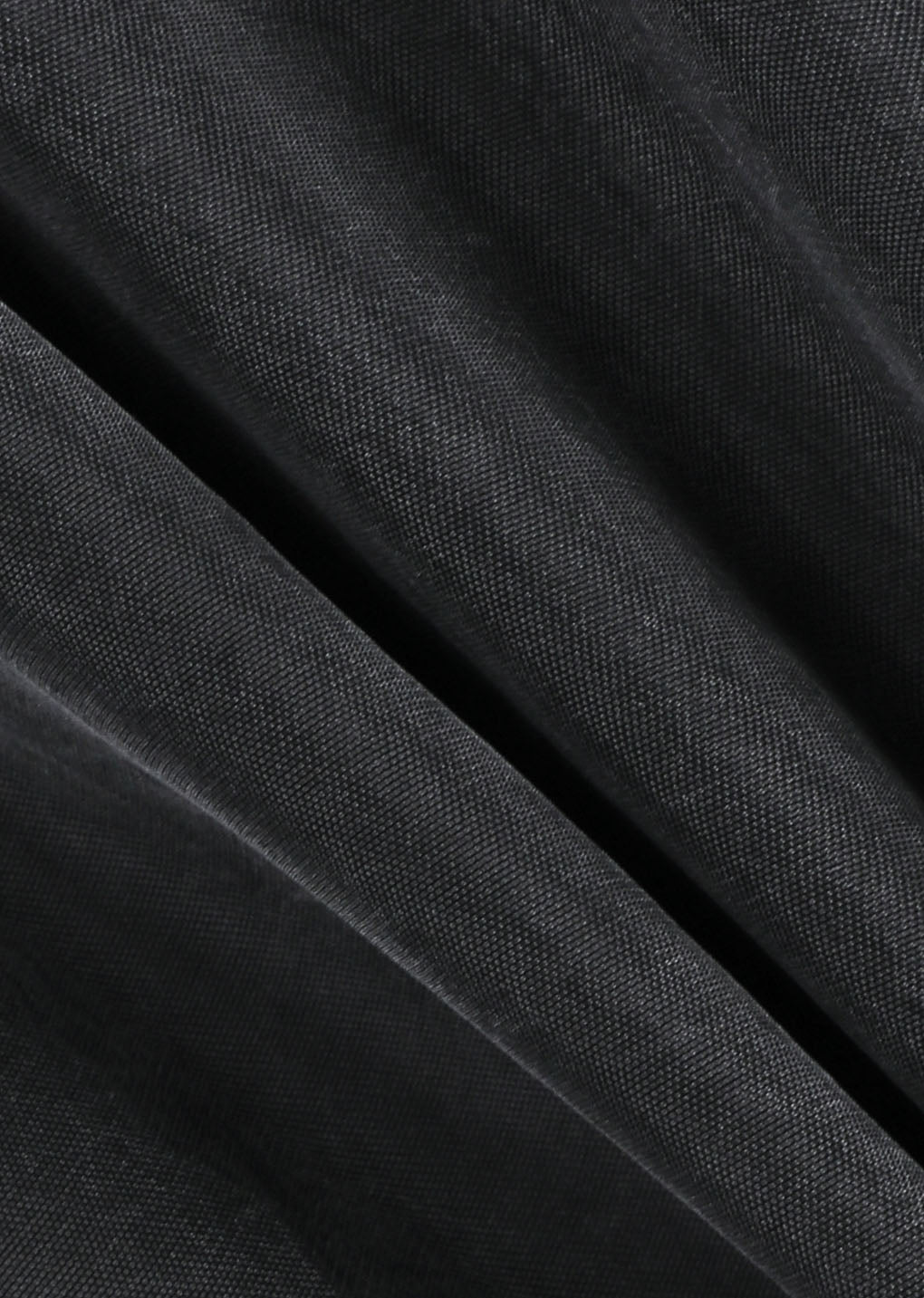 women's raglan cupro top, charcoal