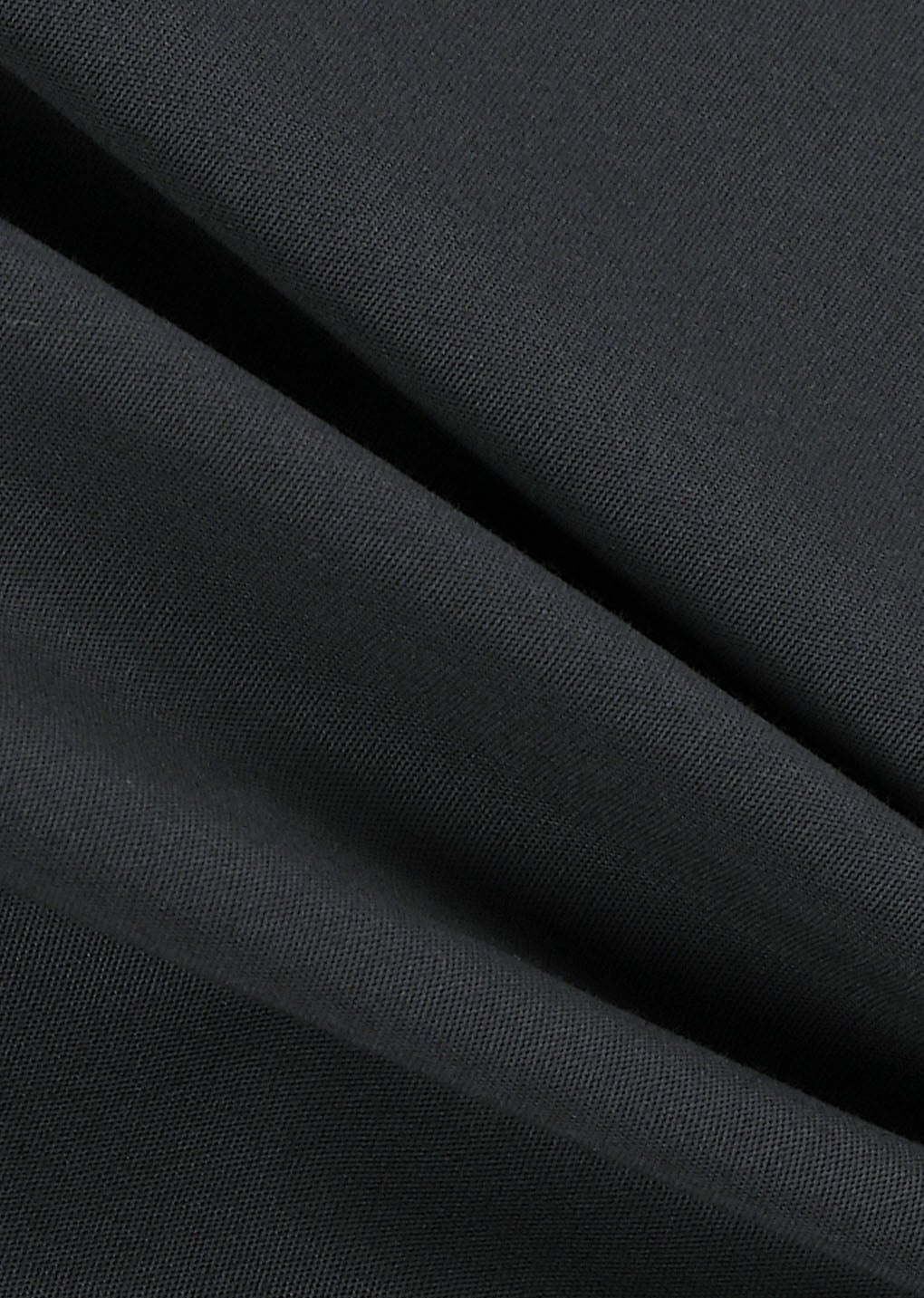 drawstring wide fatigue pants, charcoal