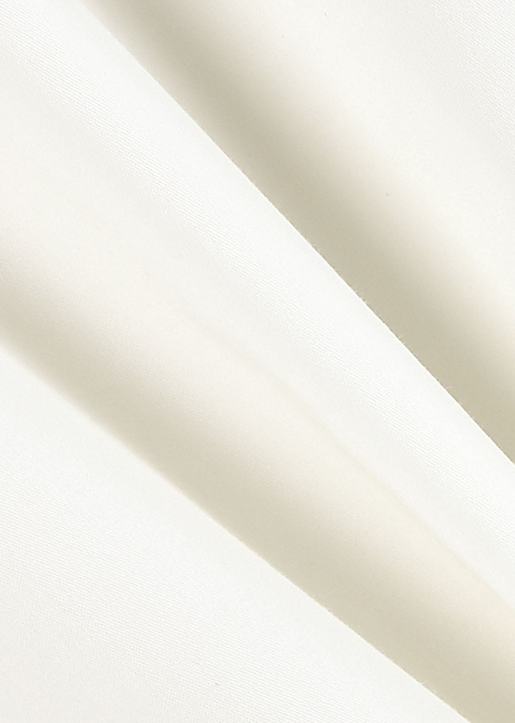 open collar shirt, ivory