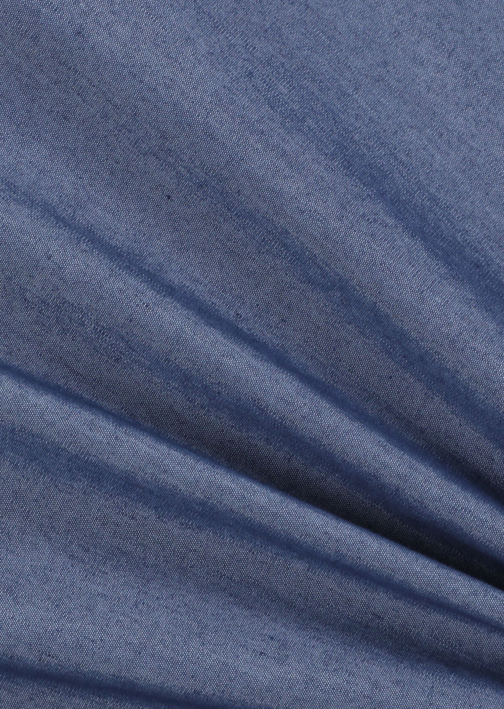 square pocket oversized shirt, indigo