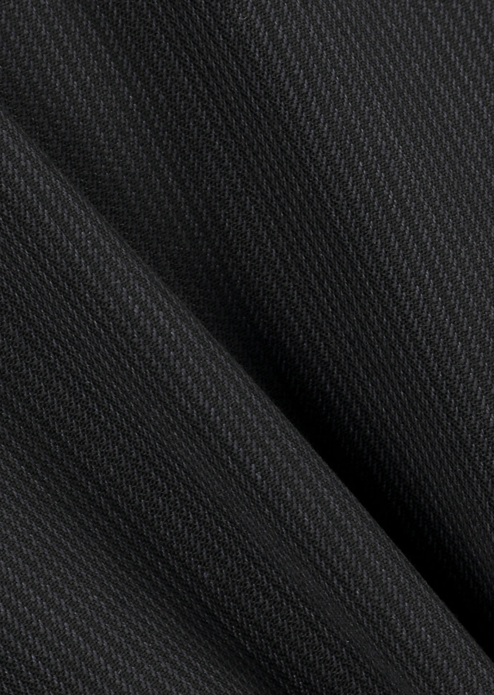 wool stripe zip-up jumper, black