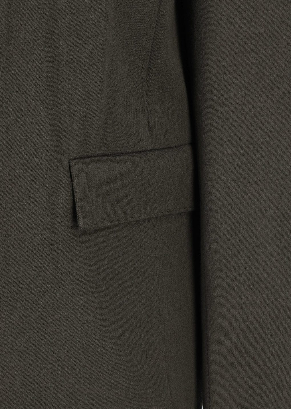 single breasted wool jacket, brown