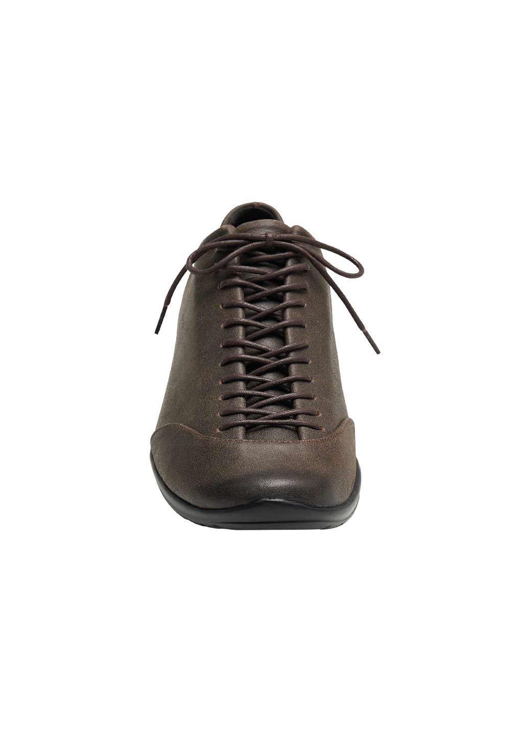vibram lace-up sneakers, dark brown