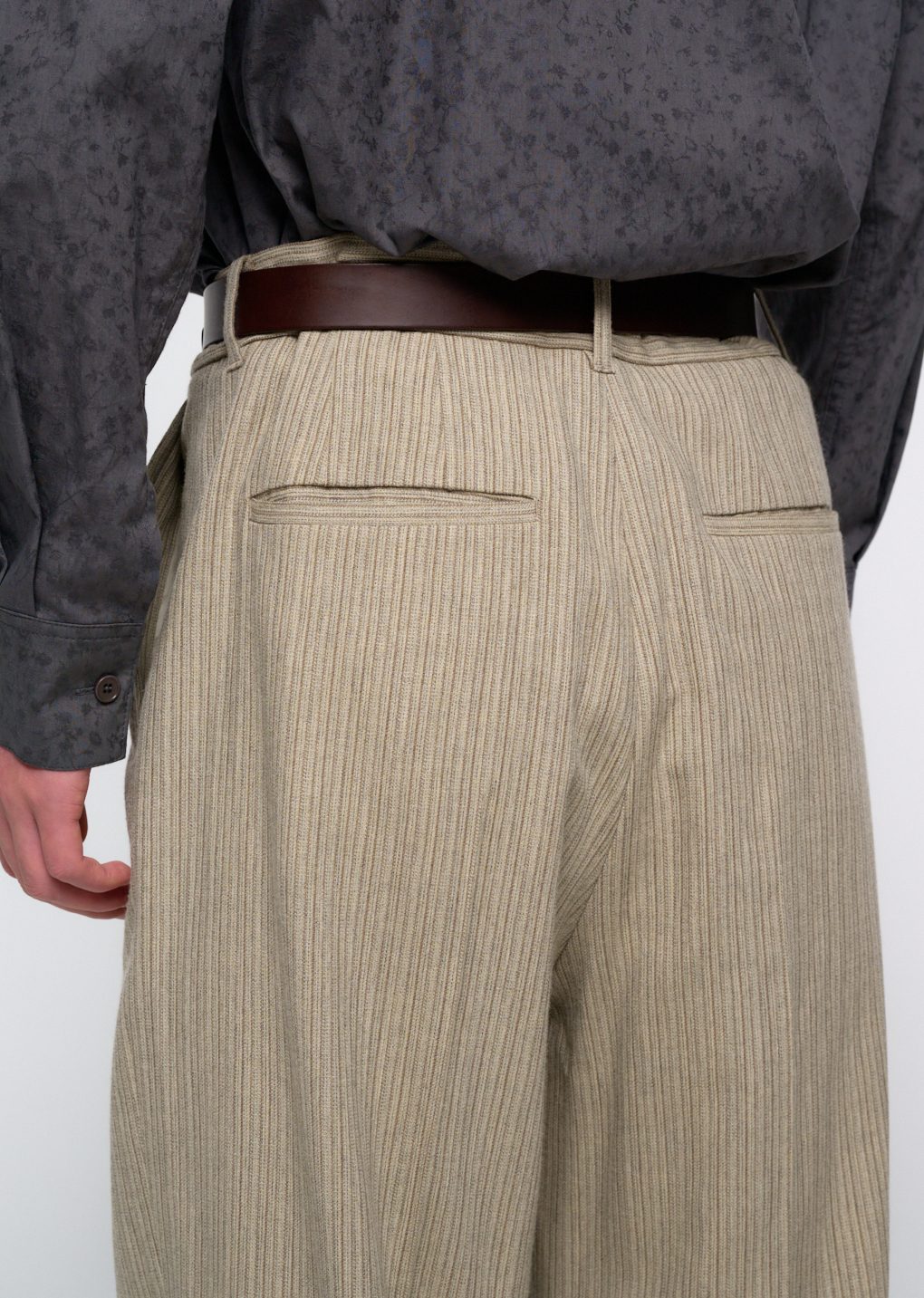 men's classic belt, dark brown