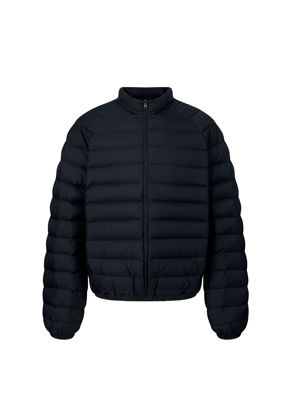 goose down reversible jumper, black