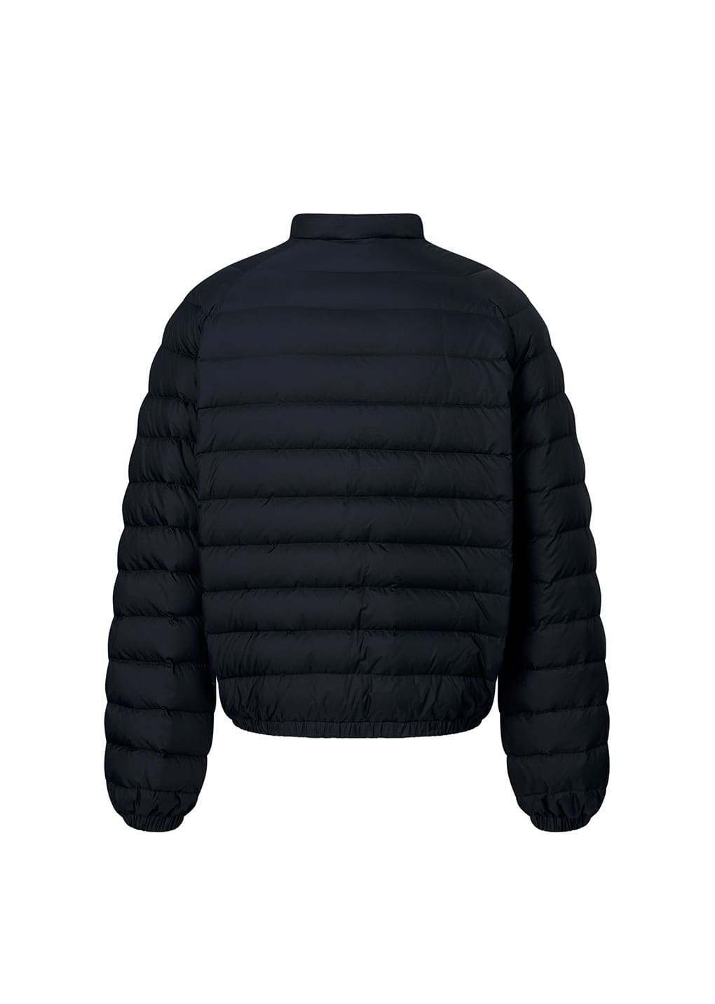 goose down reversible jumper, black