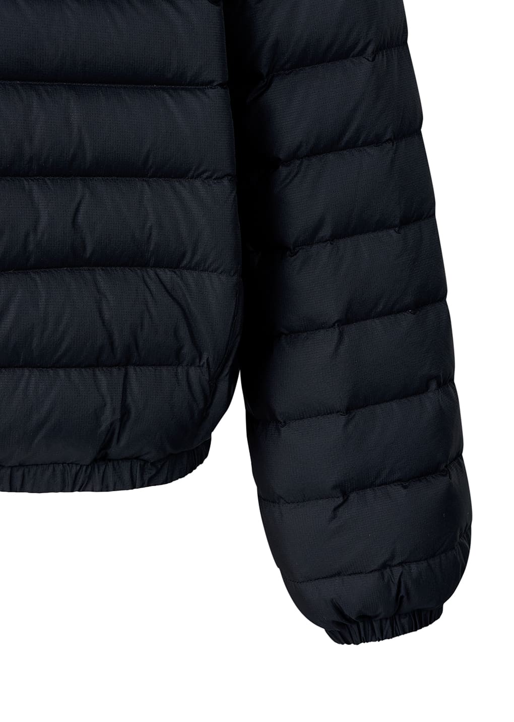 goose down reversible jumper, black