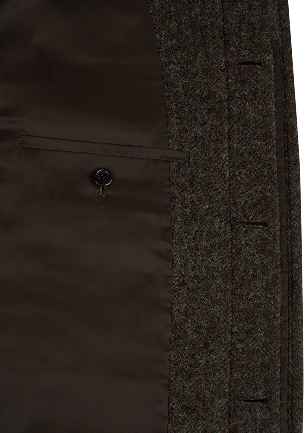belted mid coat, khaki