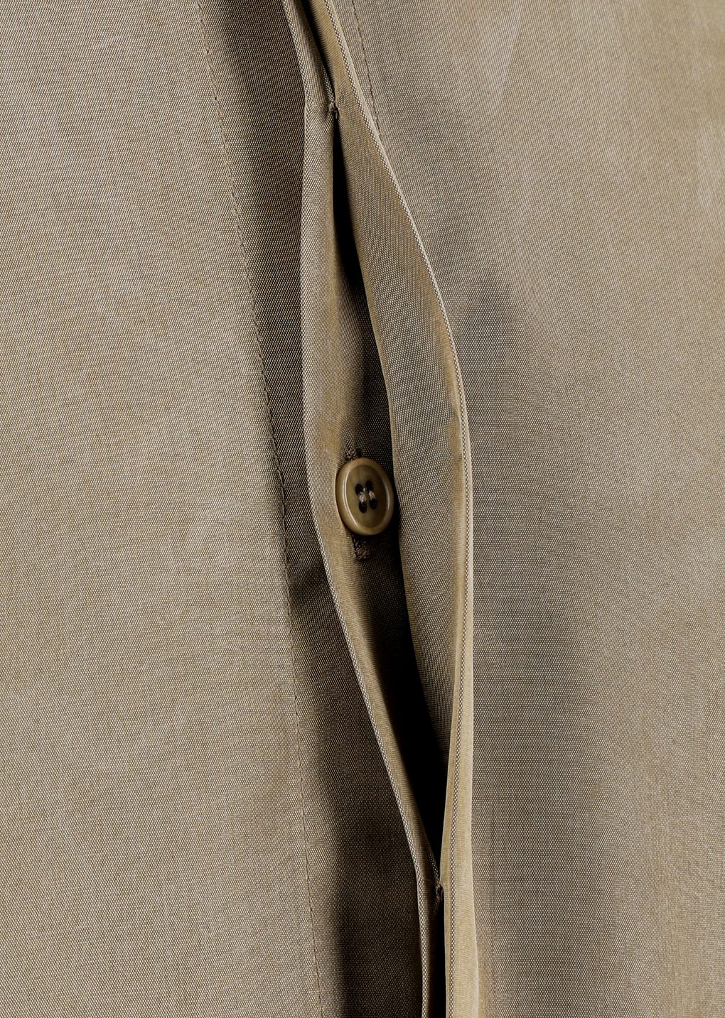 cupro shirt, khaki