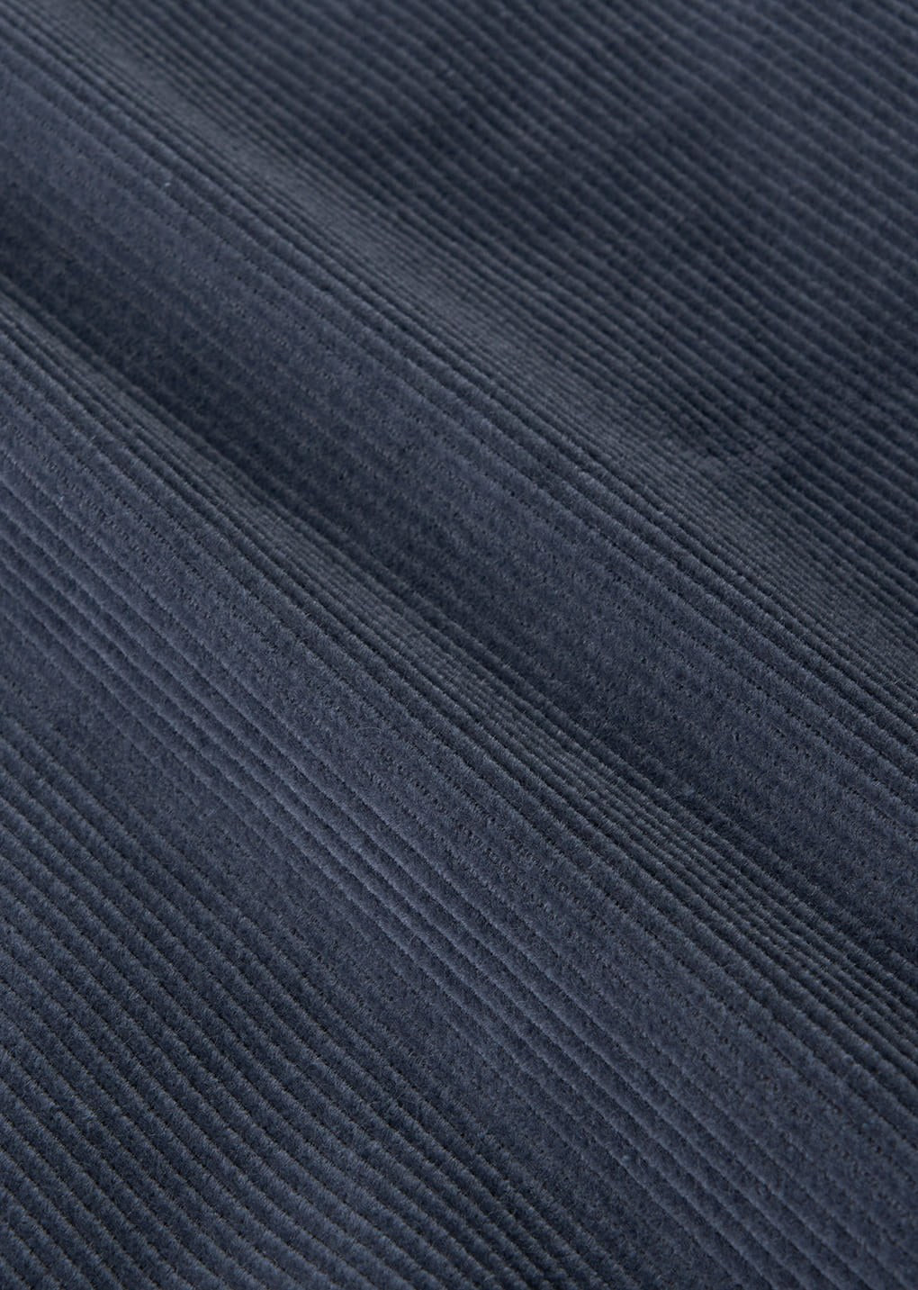 corduroy straight pants, blue