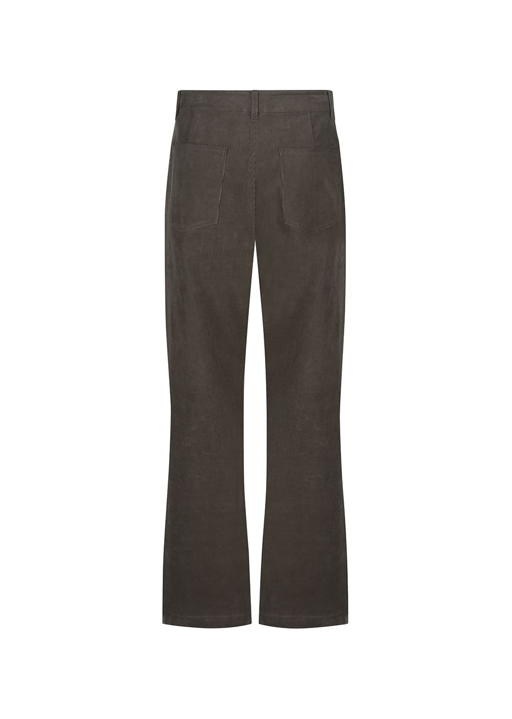 corduroy straight pants, khaki