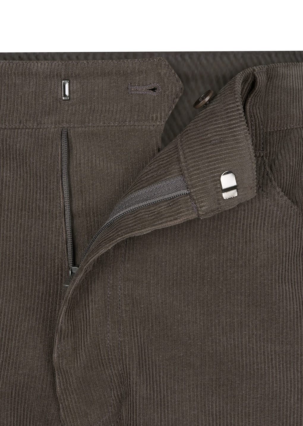 corduroy straight pants, khaki