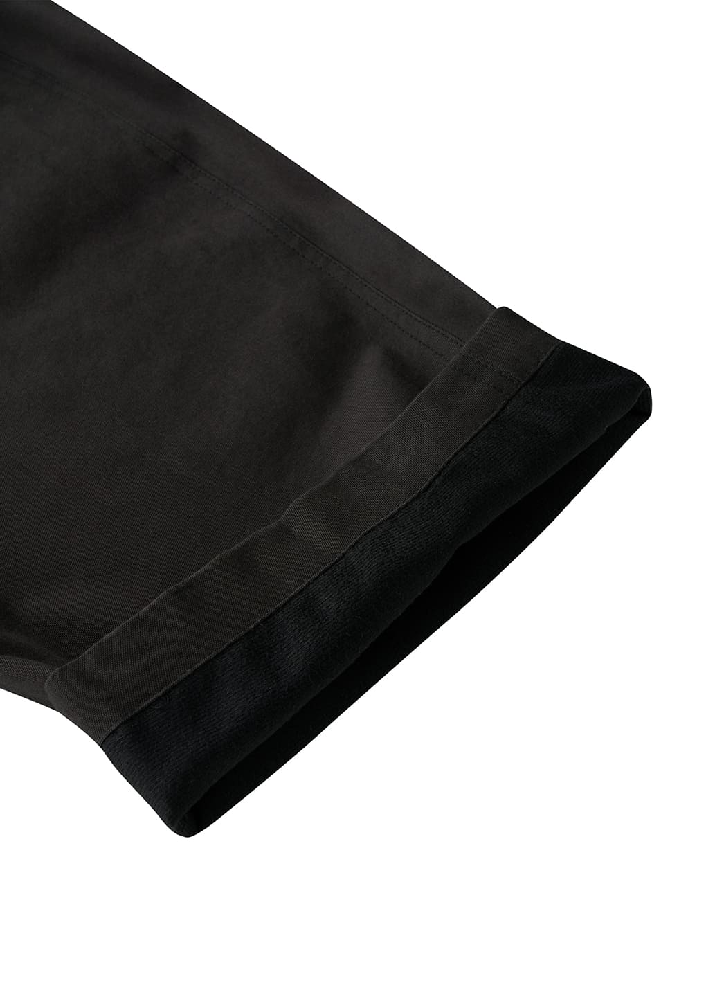 cotton banding pants, black