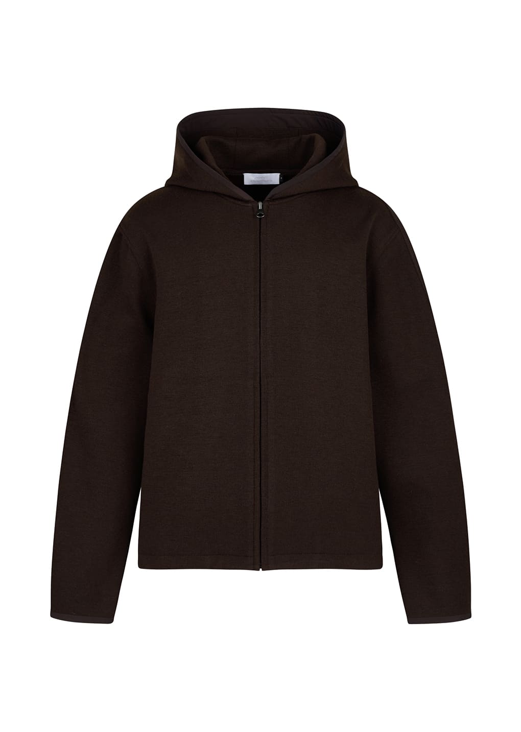 easy wool jumper, brown