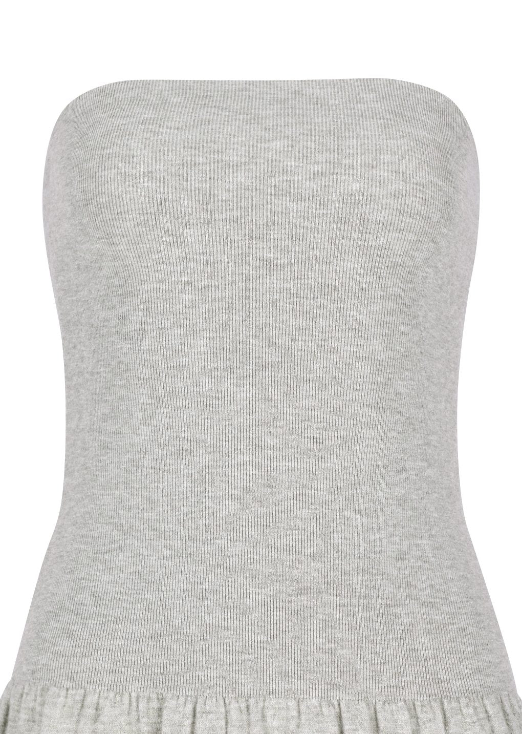 ribbed shirring knit maxi dress, beige