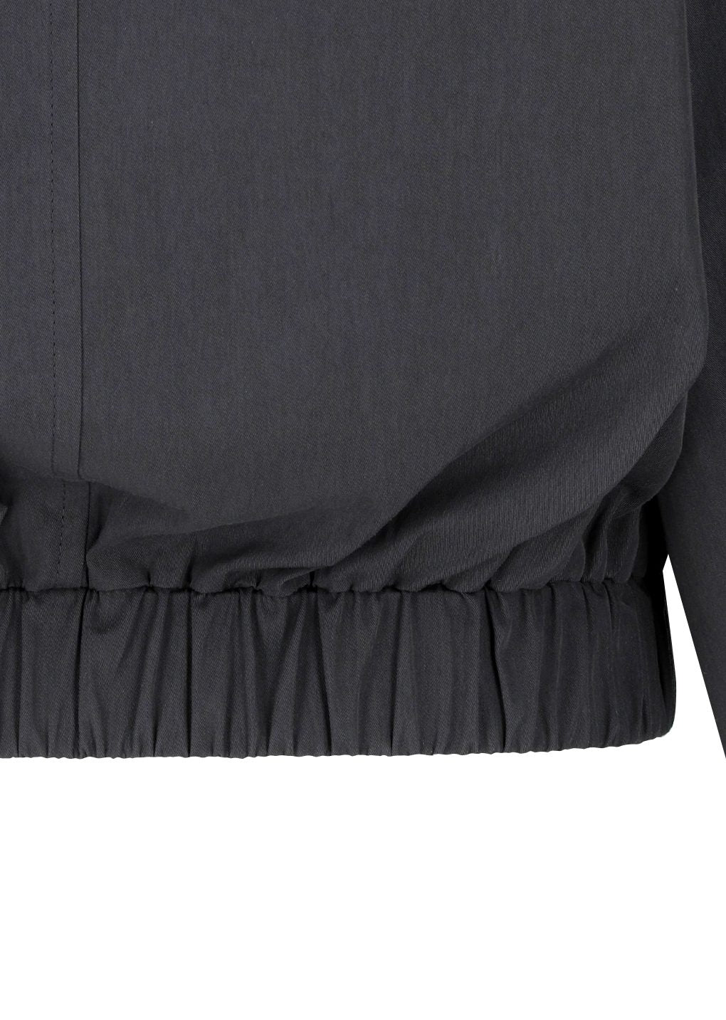 cotton nylon blouson, charcoal