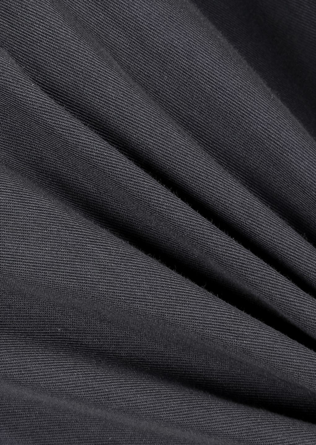 cotton nylon blouson, charcoal