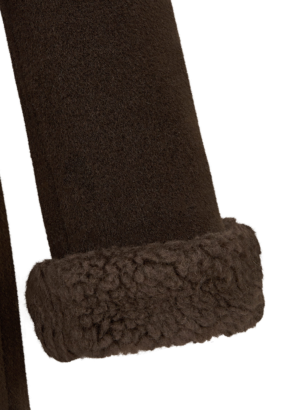 single maxi long coat, brown