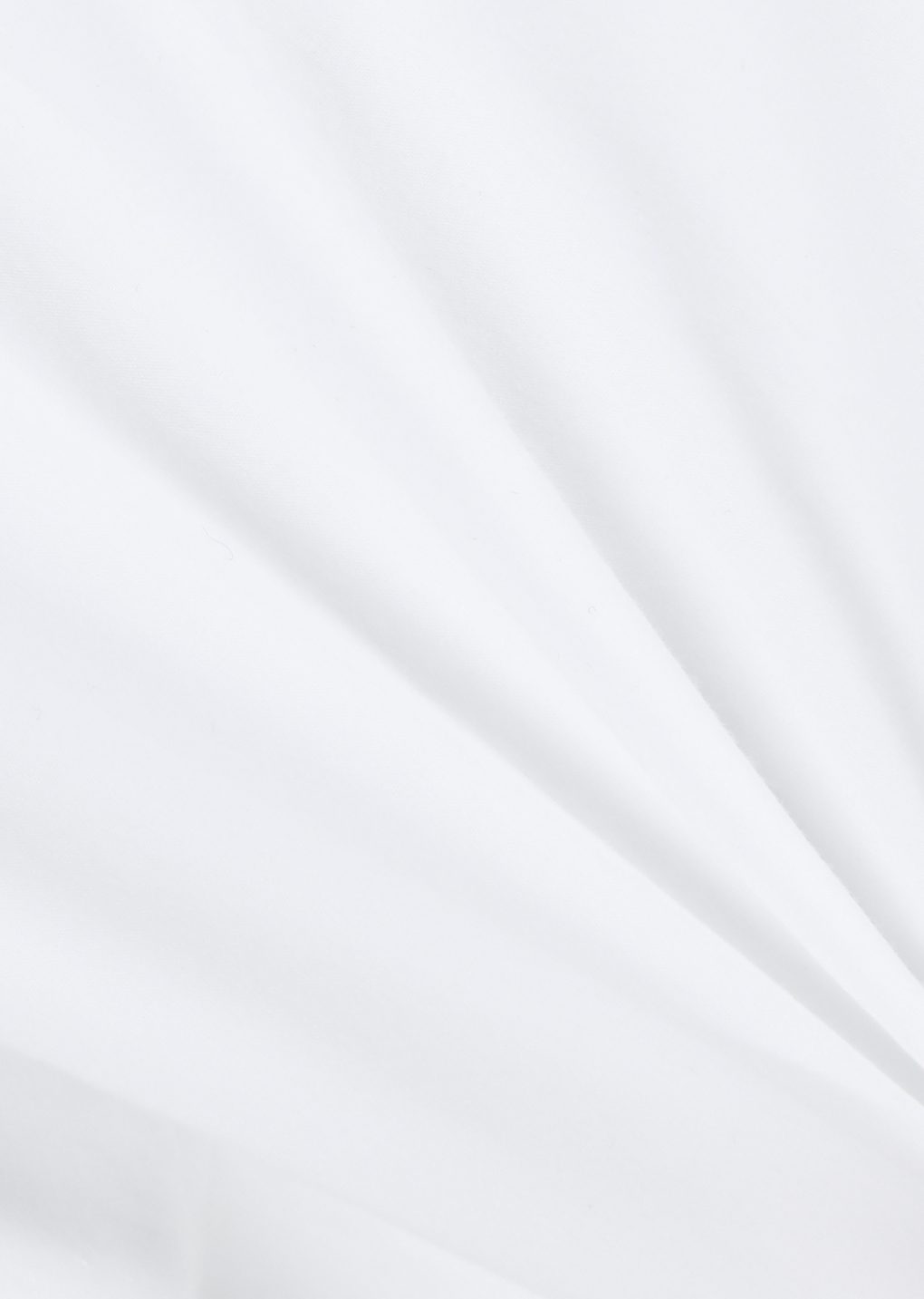 cotton scarf top, white