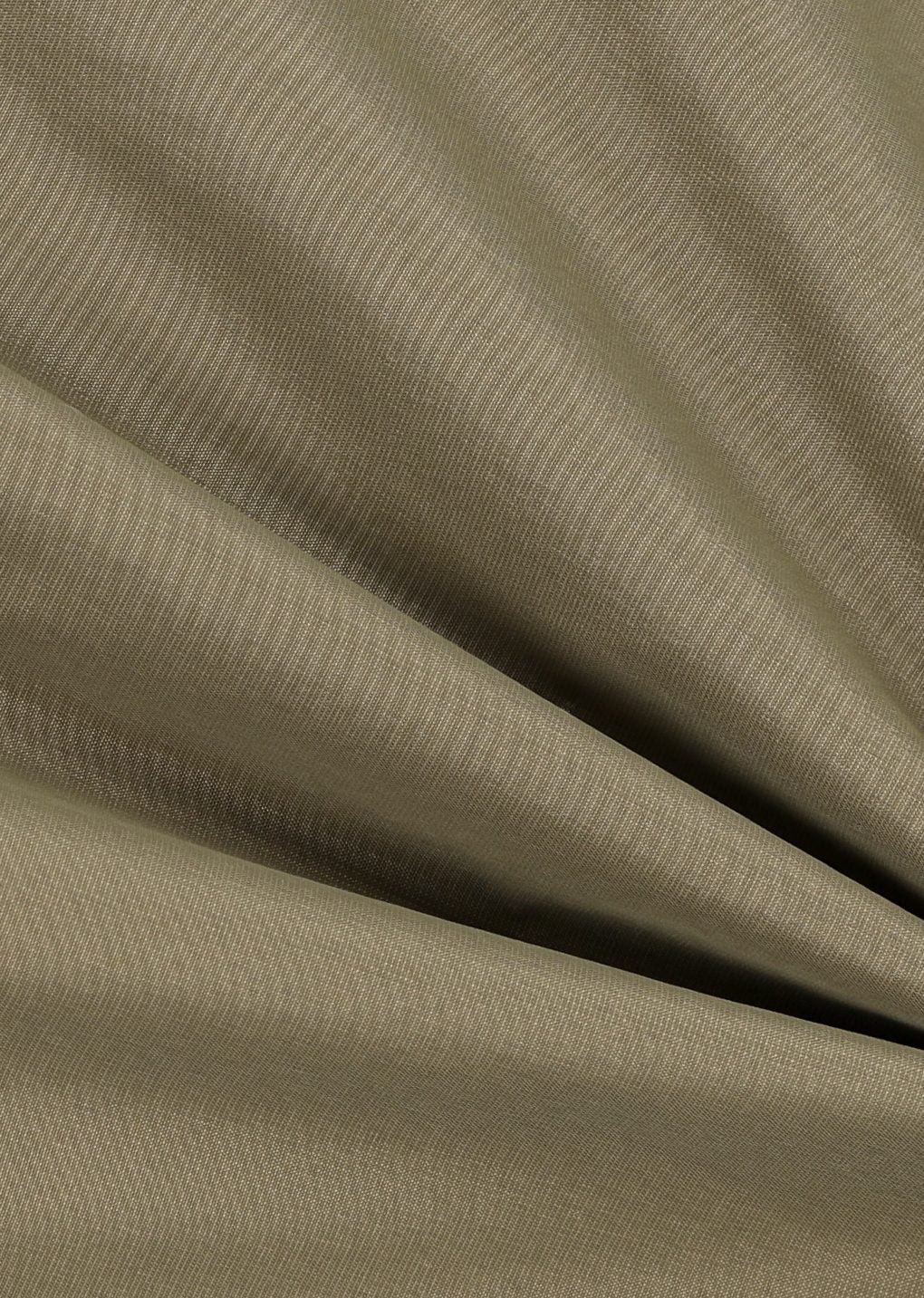 silk taffeta jacket, khaki