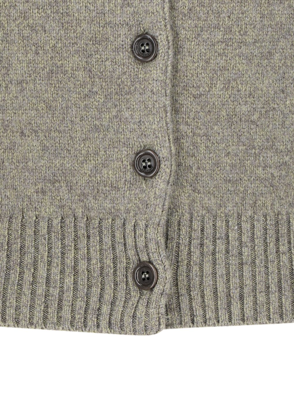 wool button up collar cardigan, khaki