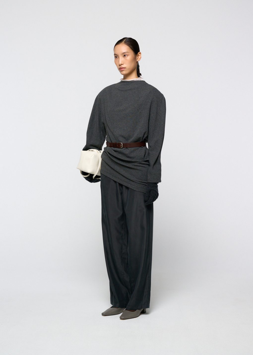 classic belt, dark brown