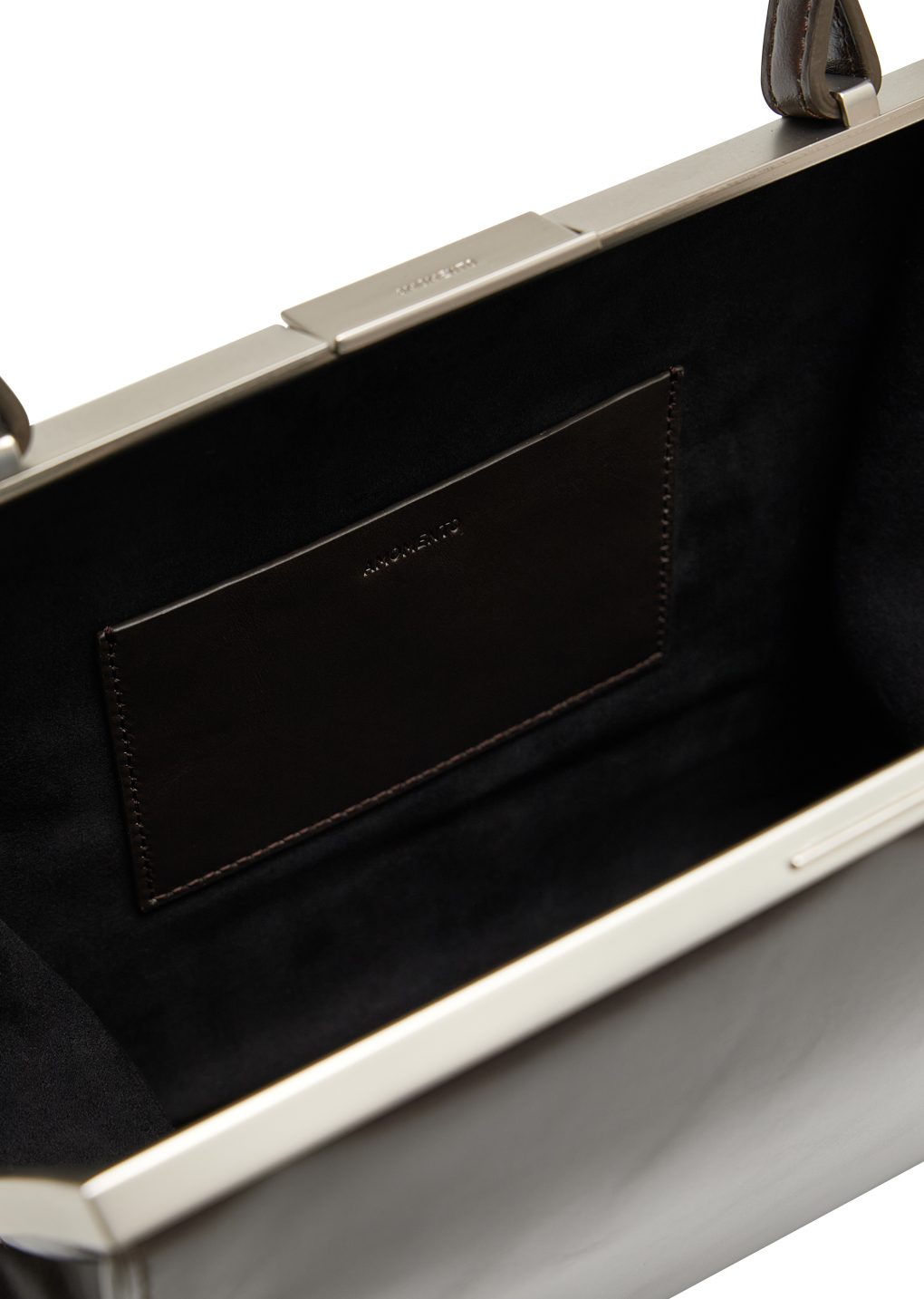 classic frame bag, khaki brown