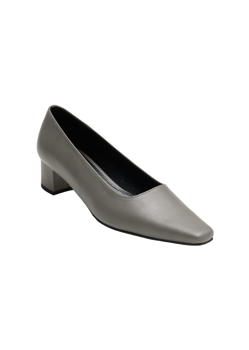 pointed toe pumps, grey