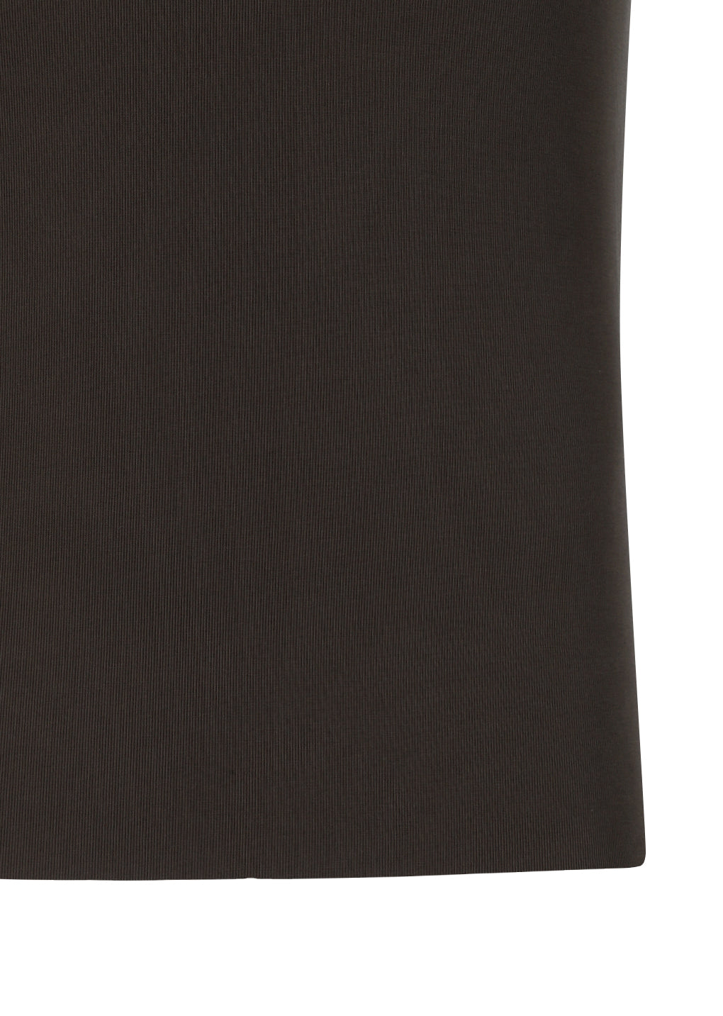 round neck sleeveless top, brown