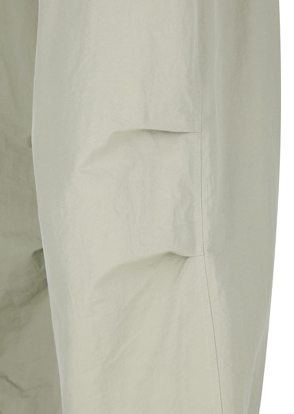 drawstring wide fatigue pants, khaki