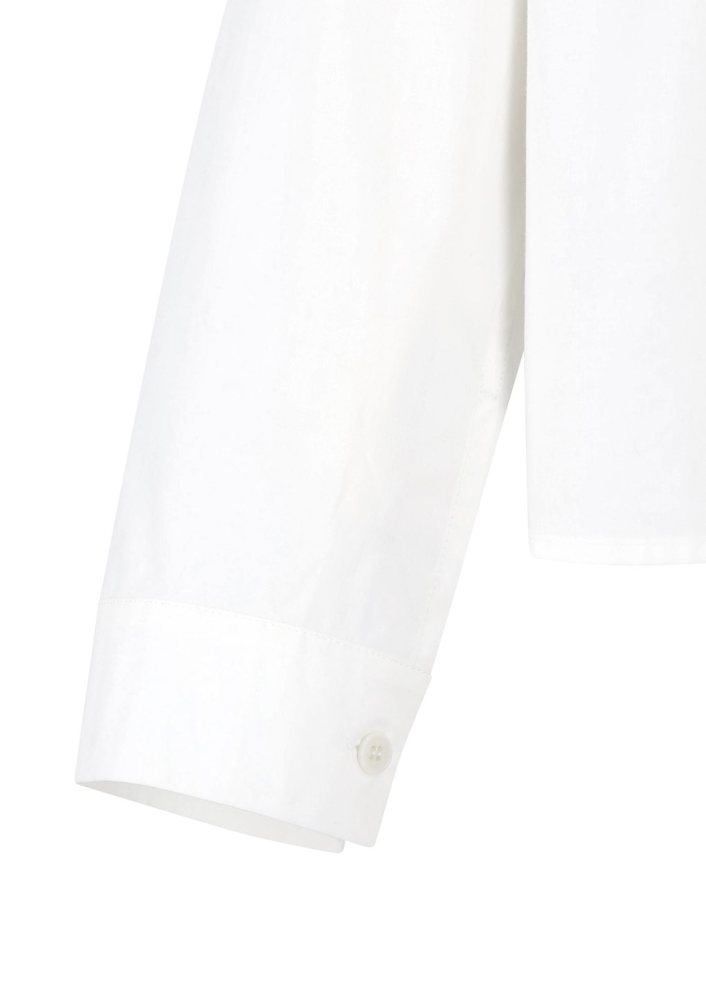 cotton silk pocket shirt, ivory