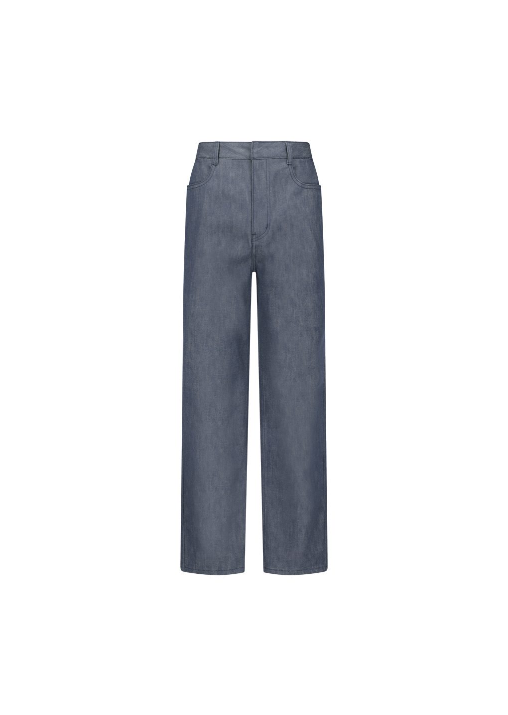 men's colored straight fit denim, blue