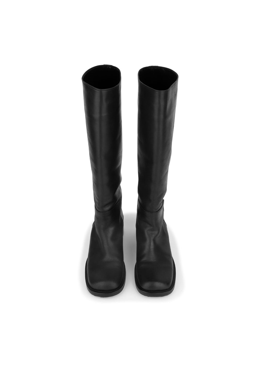 long boots, black