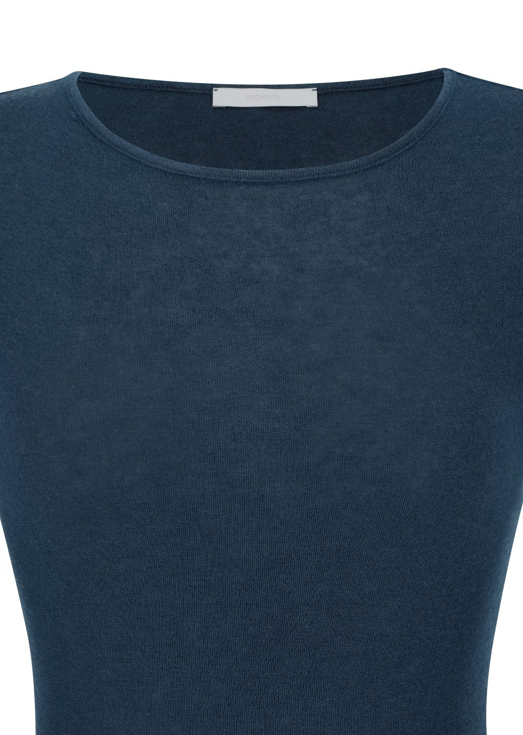 round t-shirt, navy