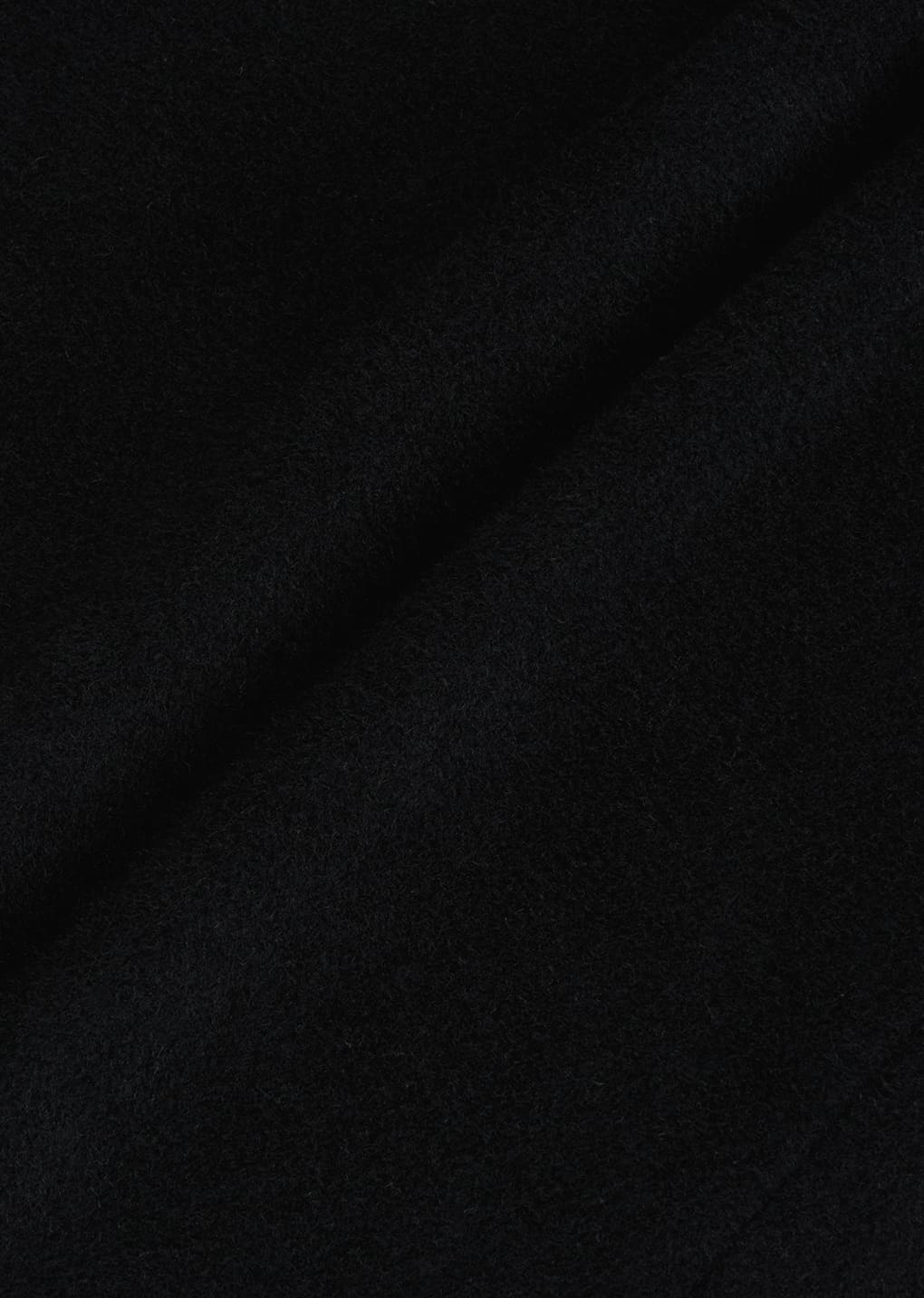 single breasted maxi long coat, black
