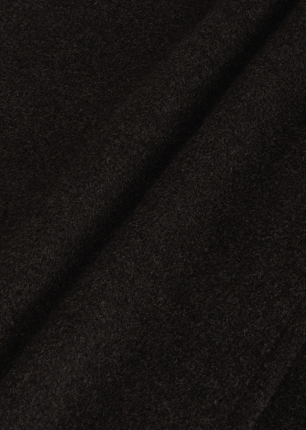 single breasted maxi long coat, dark brown