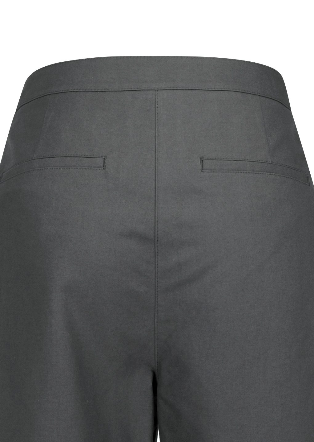 curved long pants, charcoal