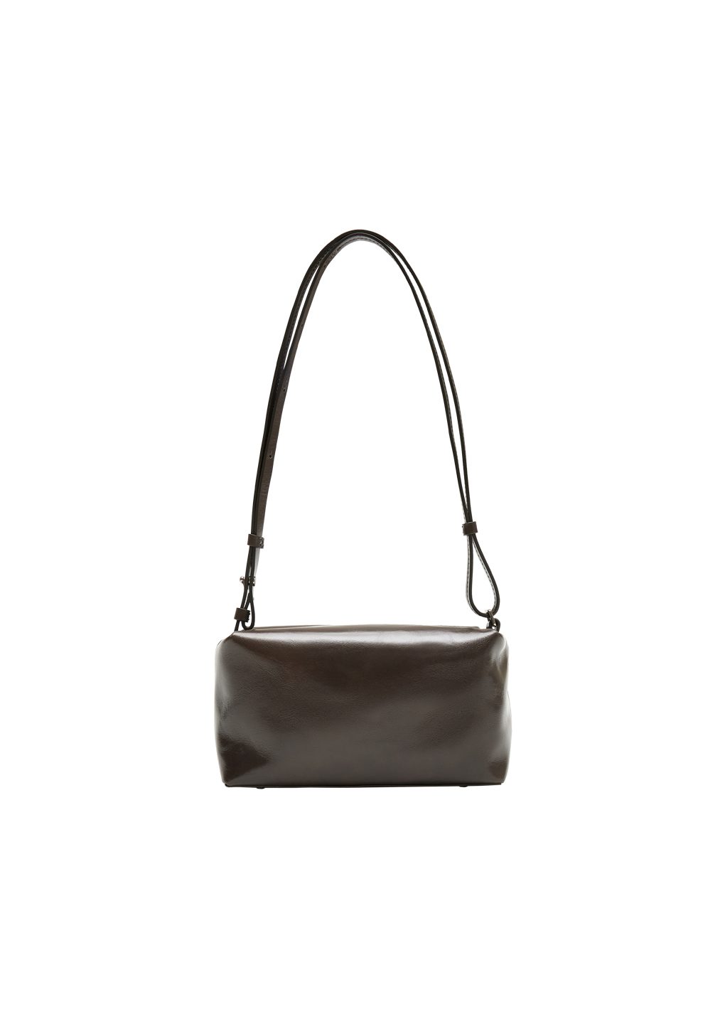 mini cubo bag, khaki brown