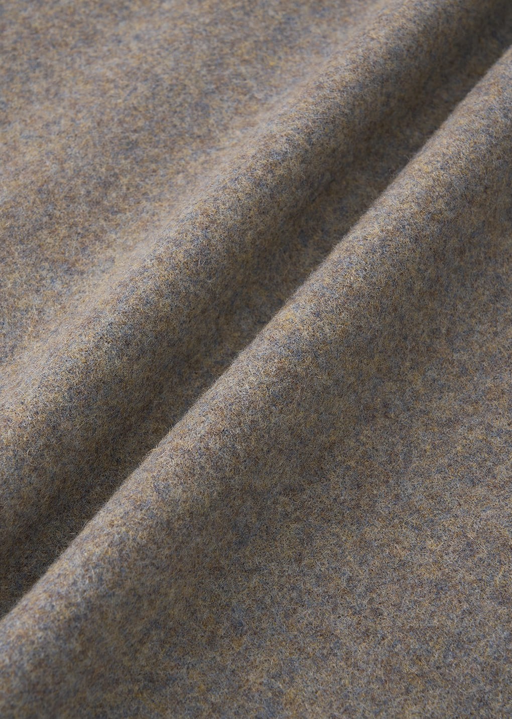 shirring coat, grey blue