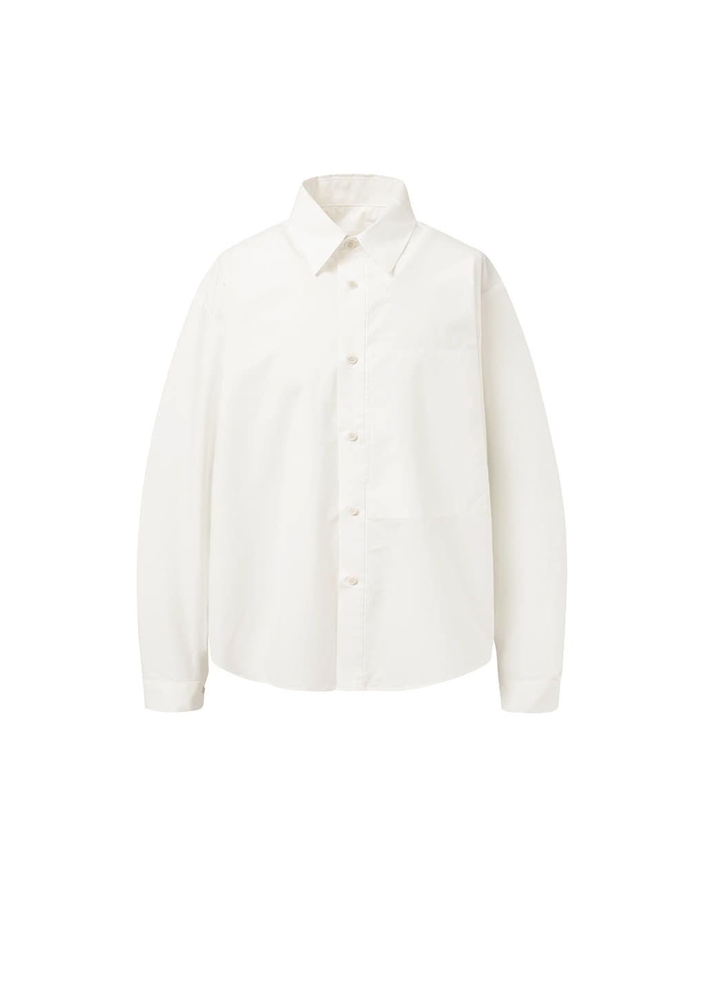 basic pocket shirts, ivory