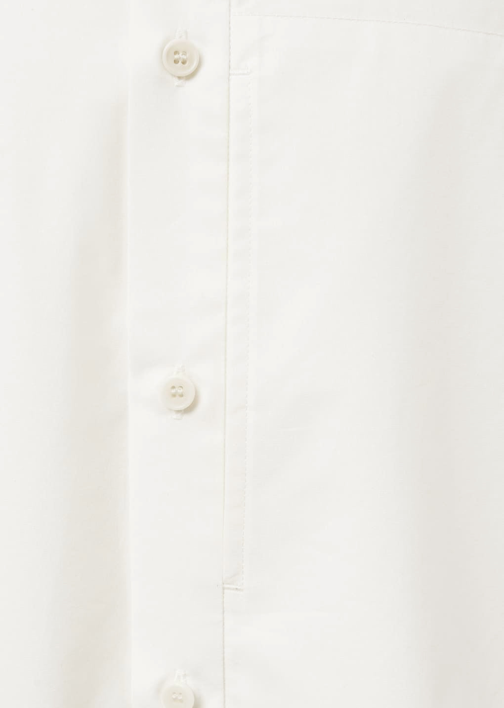 basic pocket shirts, ivory
