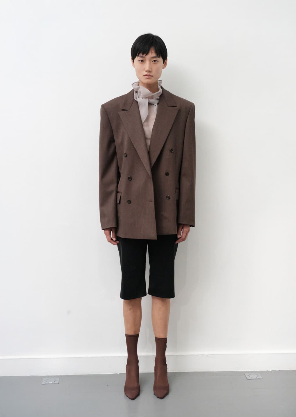 bermuda pants, black