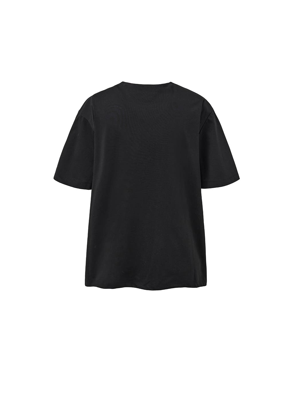 boat neck t-shirts, black