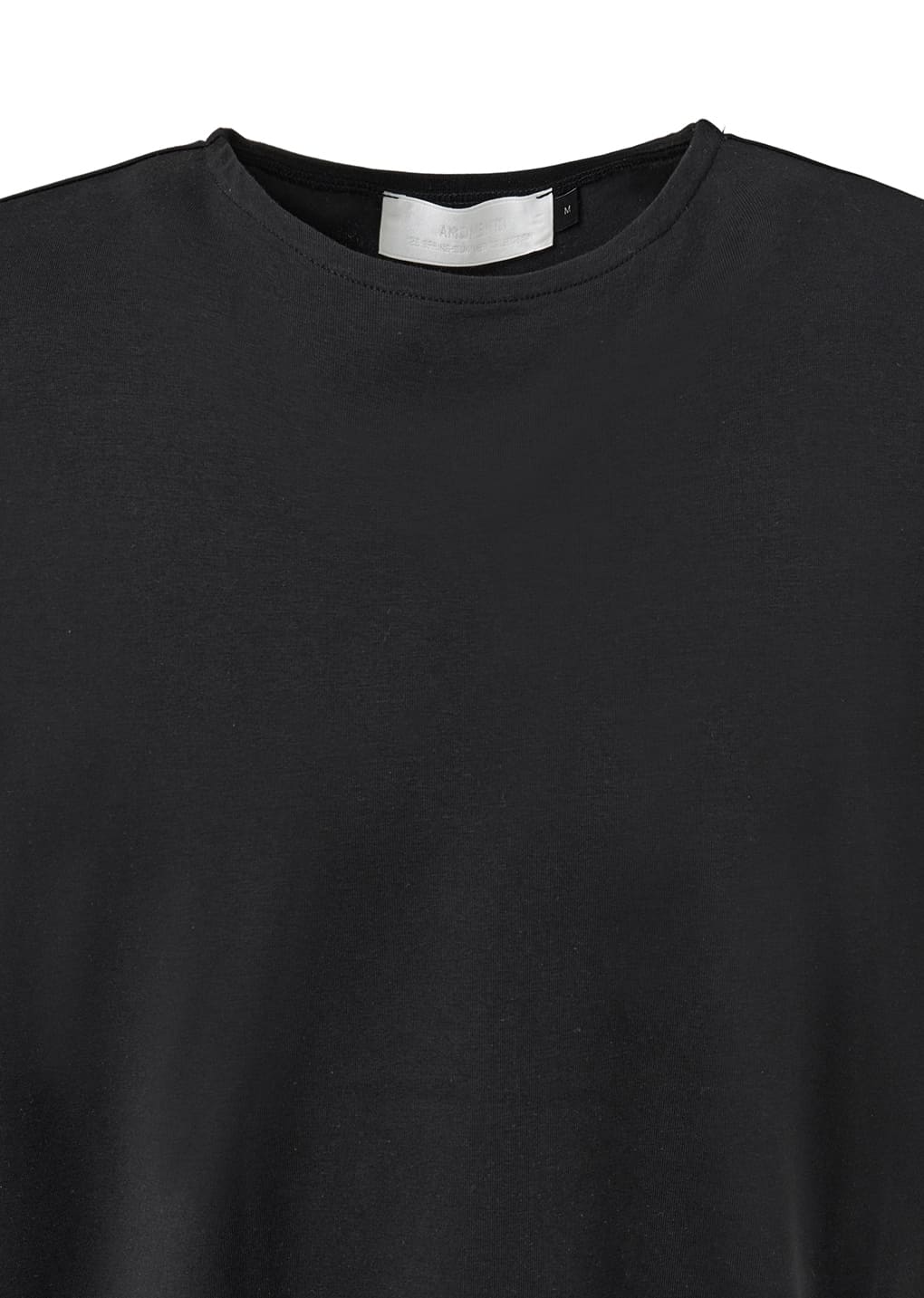 boat neck t-shirts, black